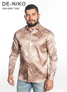 Mens Shiny Shirt