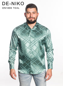 Mens Shiny Shirt