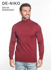 MENS TURTLENECK SWEATER CASHMERE TOUCH